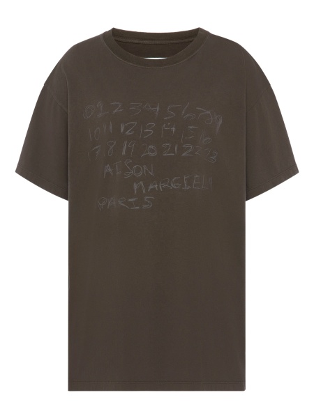 Tricou Maison Margiela maro