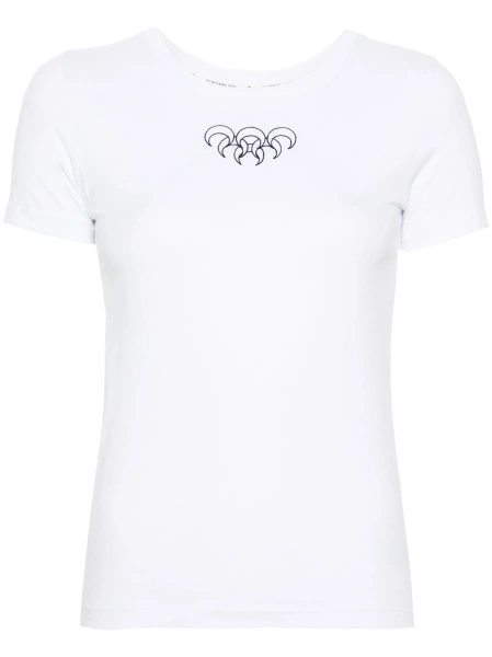 Tricou MARINE SERRE crescent moon alb