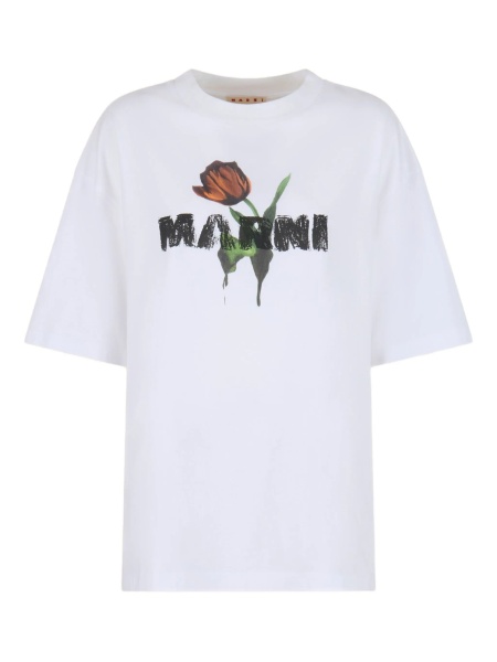 Tricou Marni alb
