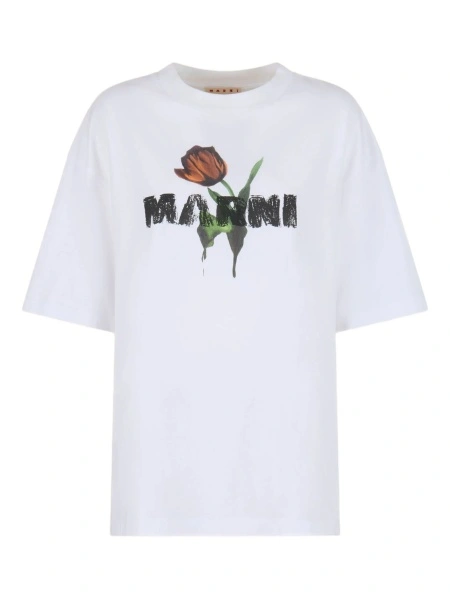 Tricou Marni alb