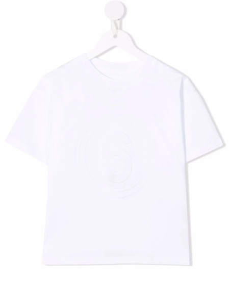 Tricou MM6 Maison Margiela alb