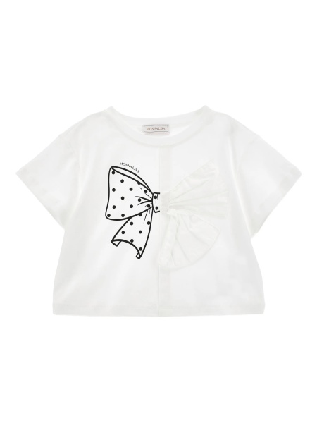 Tricou Monnalisa alb