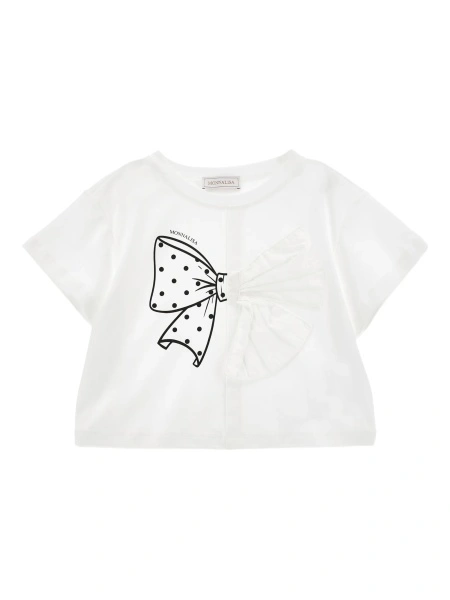 Tricou Monnalisa alb