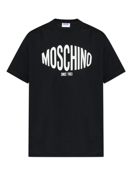 Tricou Moschino negru din bumbac