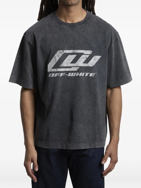 Tricou Off-White gri