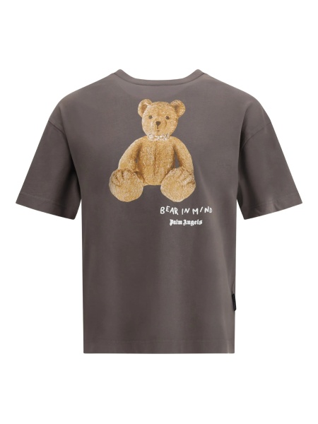 Tricou Palm Angels Bear gri