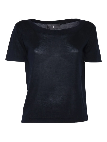 Tricou PHI BY FILIPPO DE LAURENTIIS negru