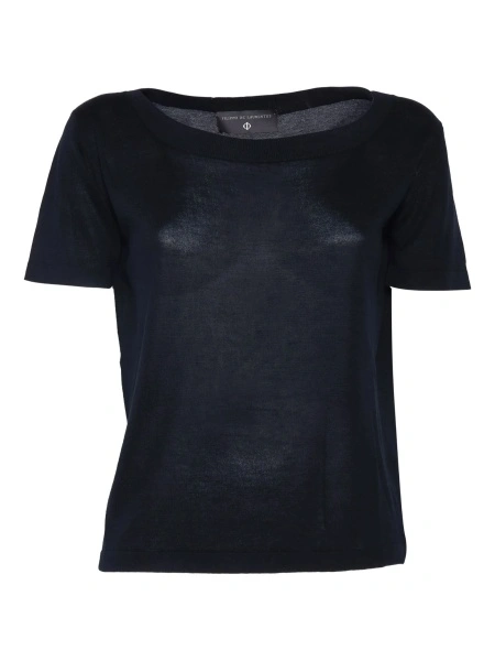 Tricou PHI BY FILIPPO DE LAURENTIIS negru