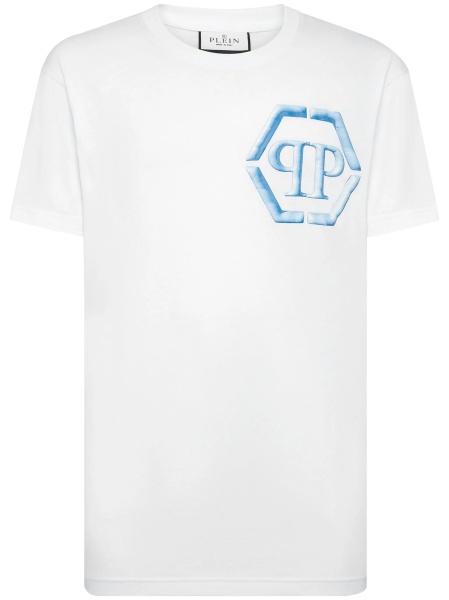Tricou Philipp Plein alb