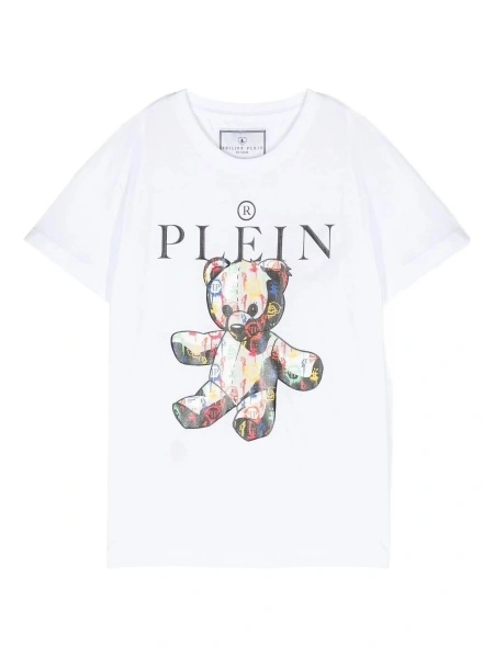 Tricou Philipp Plein alb