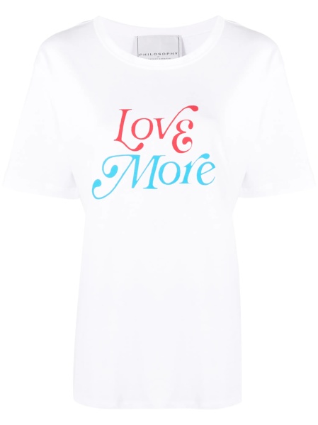 Tricou Philosophy alb