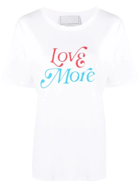 Tricou Philosophy alb