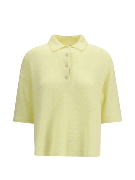 Tricou Polo Allude galben