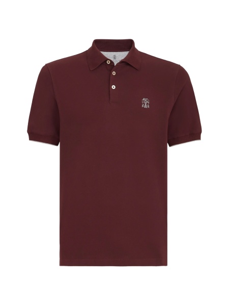Tricou Polo Brunello Cucinelli rosu