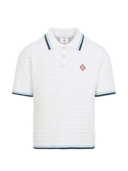 Tricou Polo Casablanca alb