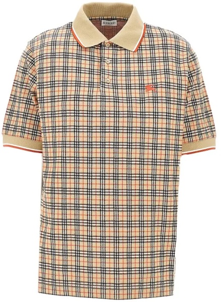 Tricou Polo Check jersey polo shirt
