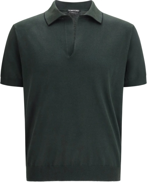 Tricou Polo Cotton and silk blend Polo Shirt