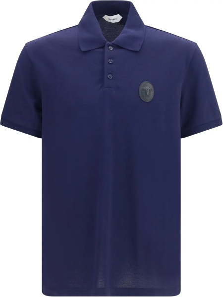 Tricou Polo Cotton piqué Polo with Medusa patch