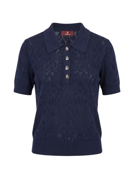 Tricou Polo Dondup albastru