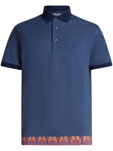 Tricou Polo ETRO albastru