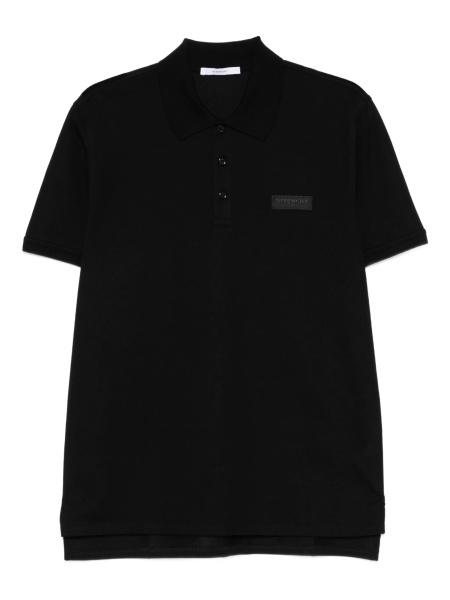 Tricou Polo Givenchy negru din bumbac