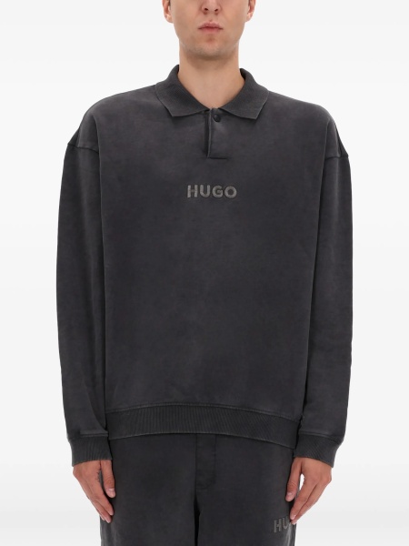 Tricou Polo Hugo Boss gri