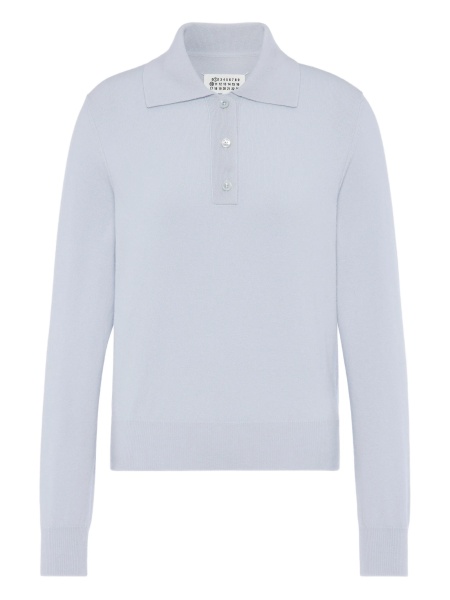 Tricou Polo Maison Margiela albastru