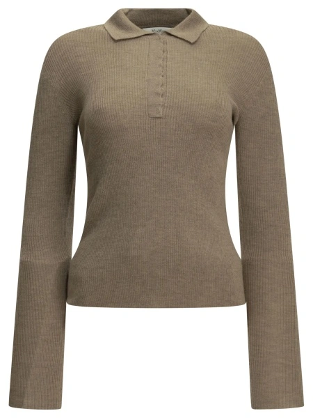 Tricou polo Max Mara din casmir