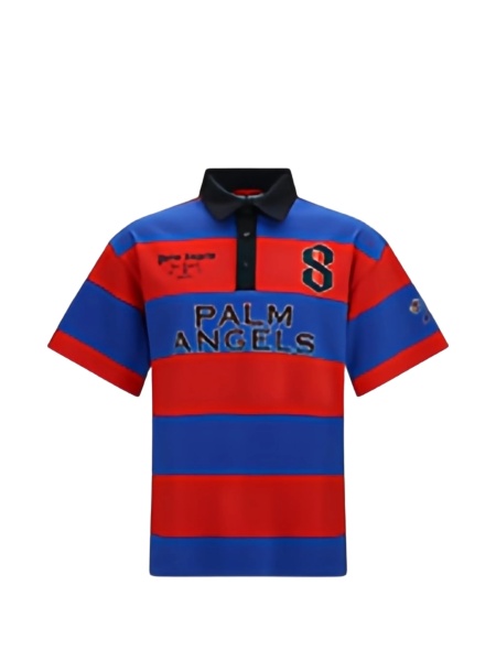 Tricou Polo Palm Angels albastru