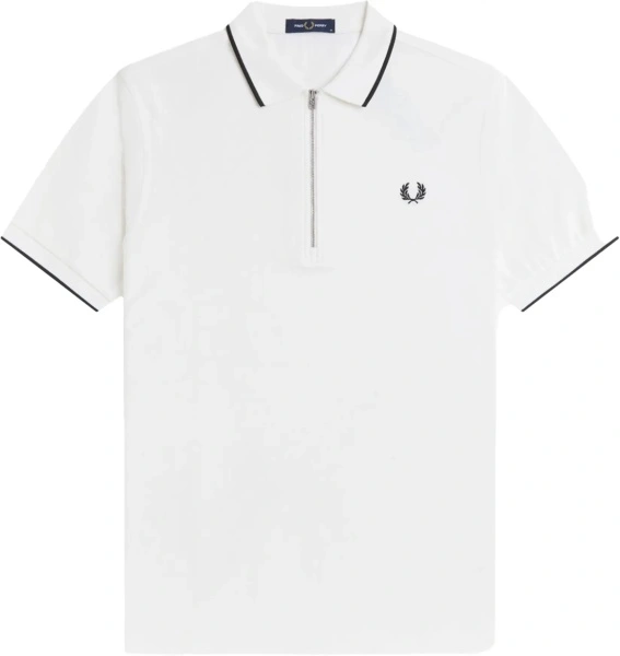 Tricou Polo Polo Con Zip E Logo