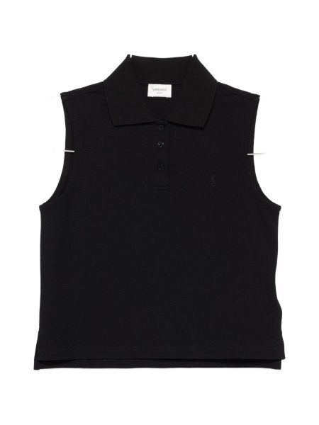 Tricou Polo Saint Laurent negru