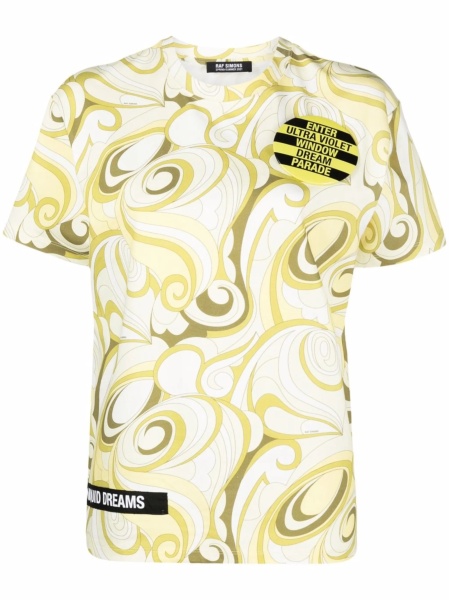 Tricou Raf Simons galben