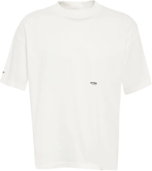 Tricou REPRESENT alb 'Micro'