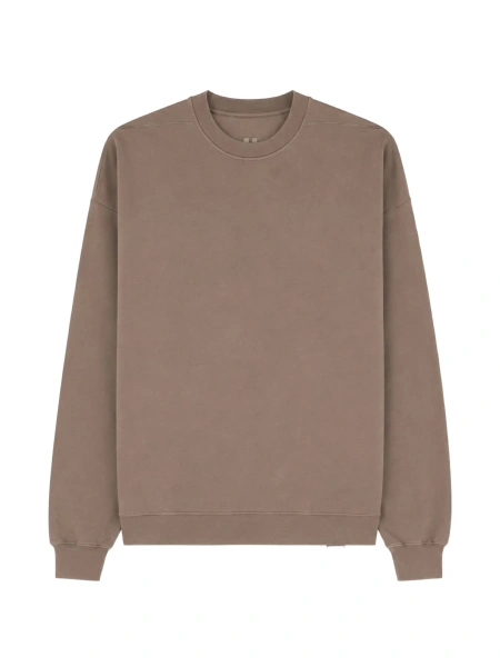 Tricou Rick Owens maro din bumbac