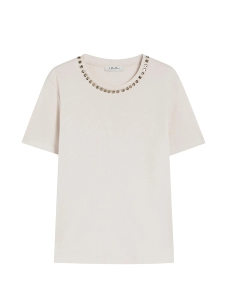 Tricou S MaxMara neutru