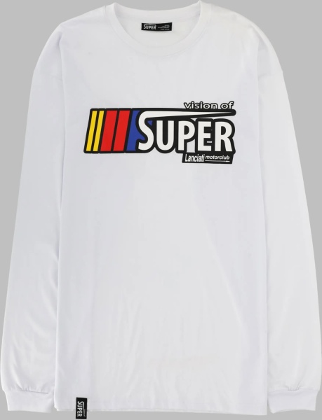 Tricou T-Shirt A Manica Lunga Con Stampa Logo