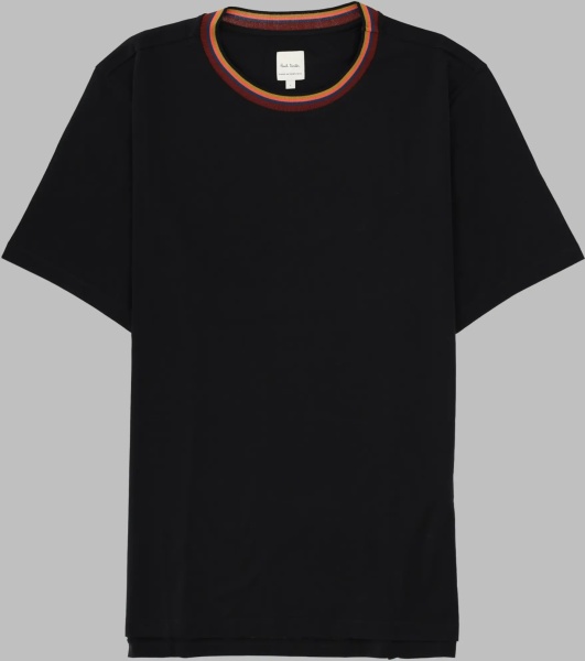 Tricou T-Shirt Con Collo Stripes