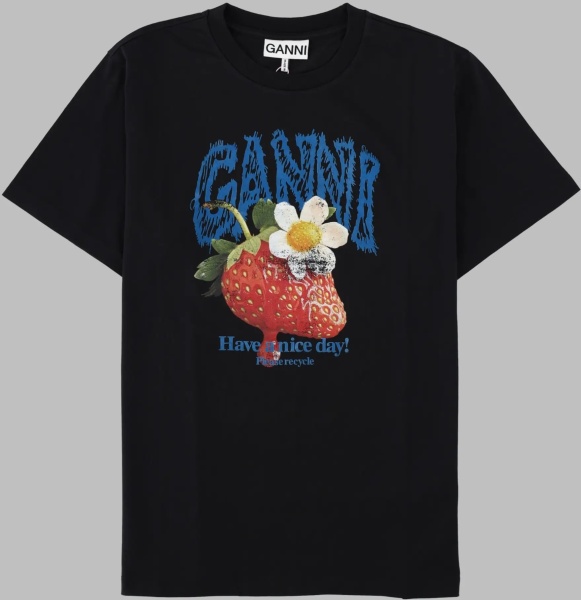 Tricou T-Shirt Con Stampa Fragola