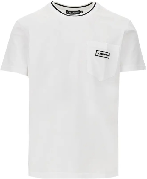 Tricou T-shirt with pocket and logo patch