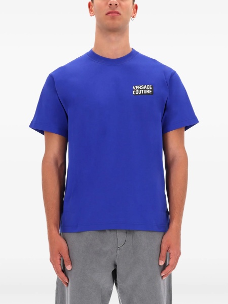 Tricou Versace Jeans Couture albastru