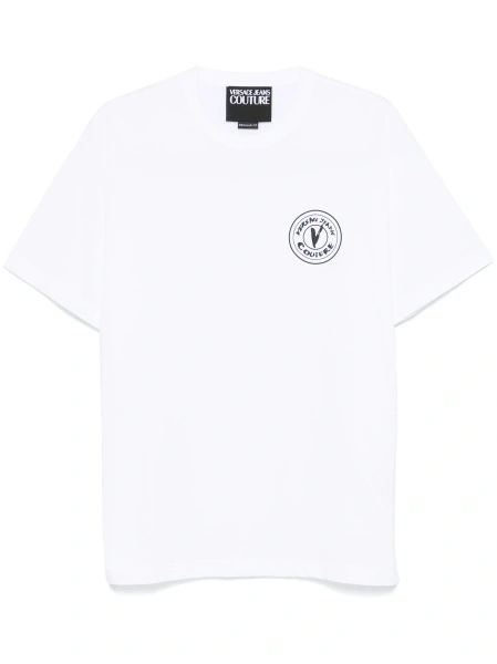 Tricou Versace Jeans Couture alb