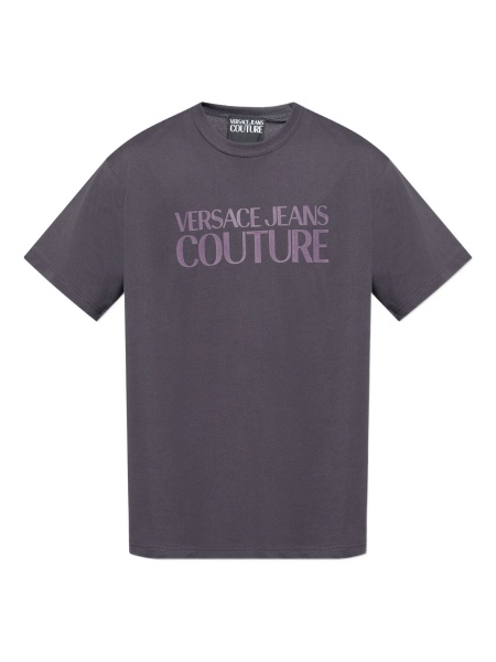 Tricou Versace Jeans Couture violet
