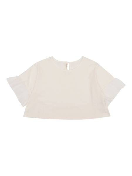 Tricou Zhoe & Tobiah alb