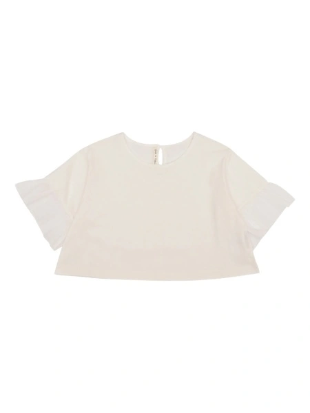 Tricou Zhoe & Tobiah alb