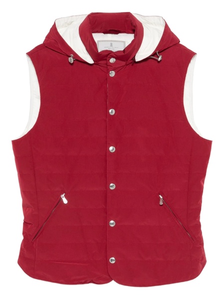 Vesta Brunello Cucinelli rosie din poliamida si polyester