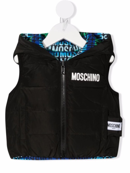 Vesta Moschino neagra din polyester