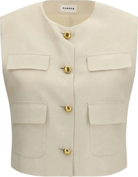 Vesta P.A.R.O.S.H. Wool Gilet