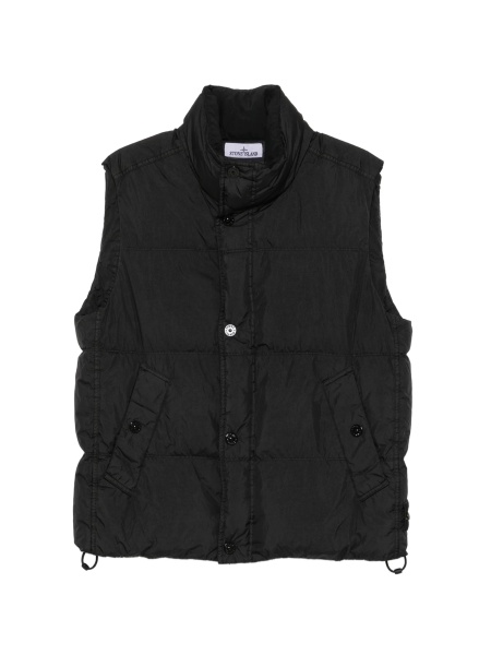 Vesta Stone Island neagra din poliamida