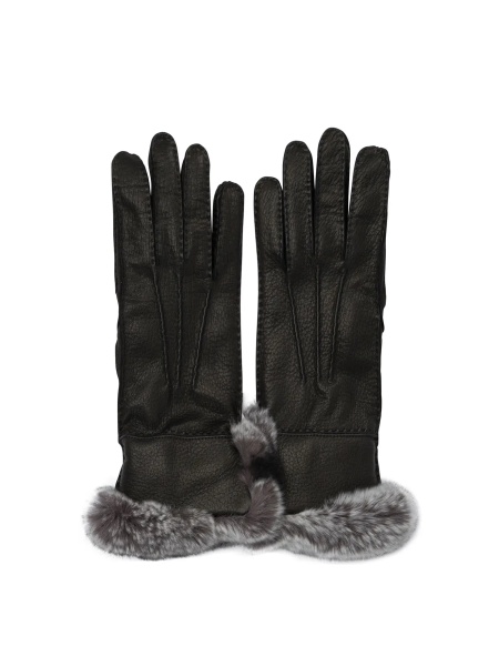 "85" leather gloves