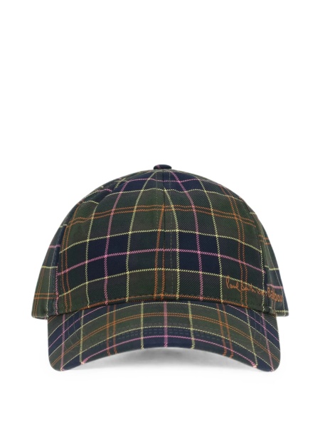 Basca Barbour verde din bumbac